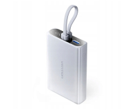 Vention Powerbank 10000 mAh USB-C Lightning USB-A 22,5W szary - 1543393 - zdjęcie 1